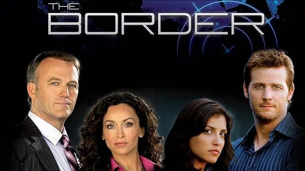 capa do filme "the border"