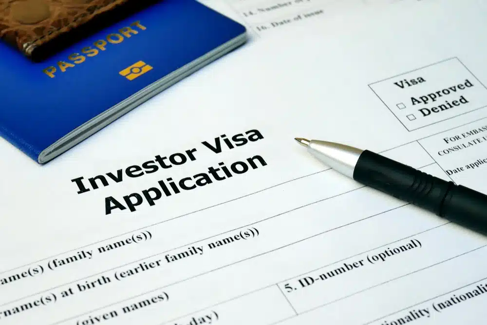 Documentos para visto de investidor EUA